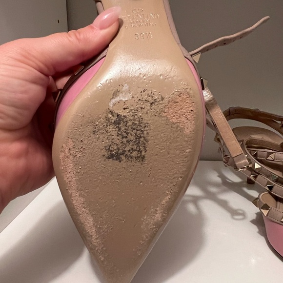 Valentino pink kitten heels - Picture 4 of 4